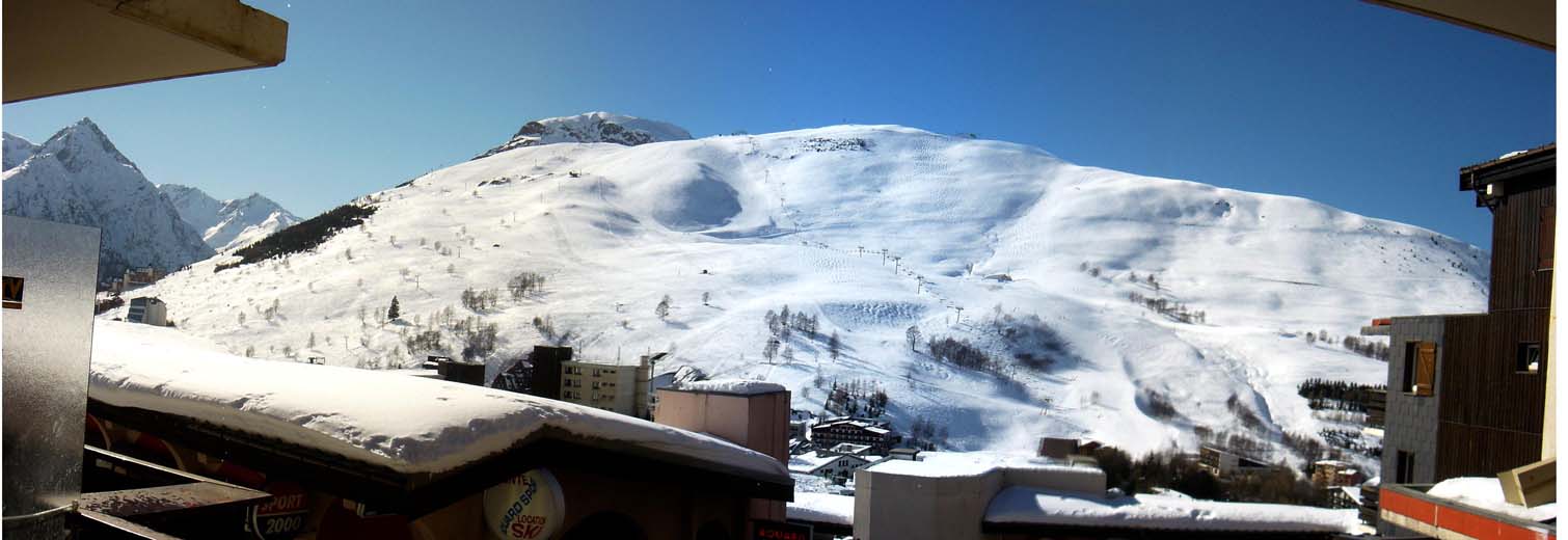 vue des 2 Alpes