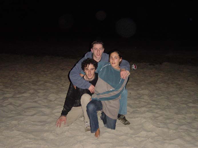 Le trio du beach Volley