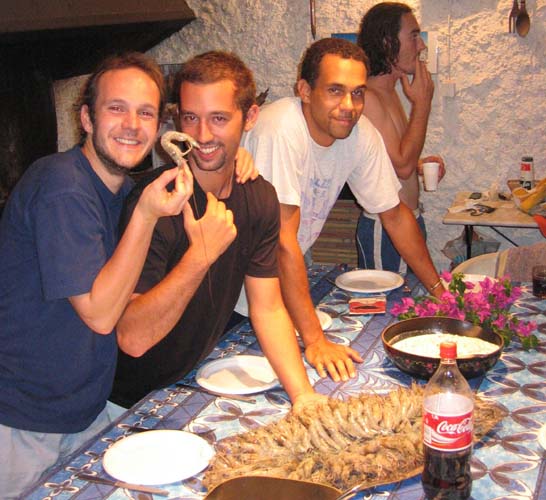 Matez le plat de crevettes !!!